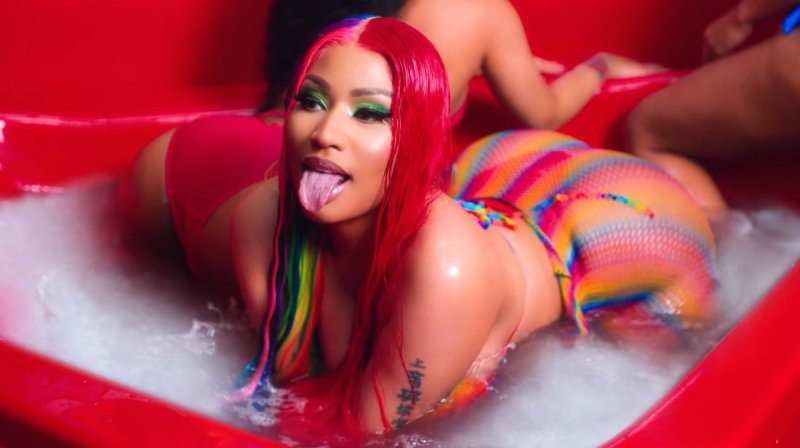 Ники минаж и 6ix9ine, Ники минаж, Ники минаж порно