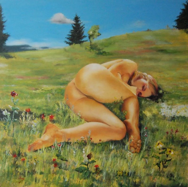 Современная эротическая живопись