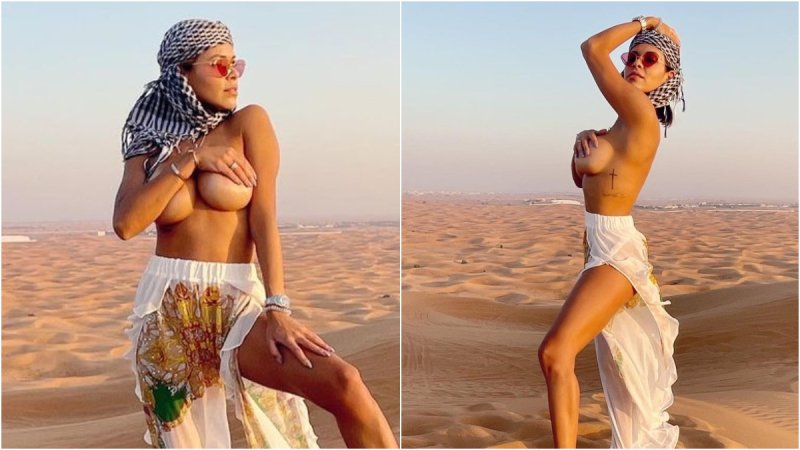 Голая фотосессия в дубае, Голые дубайские женщины, Topless dubai