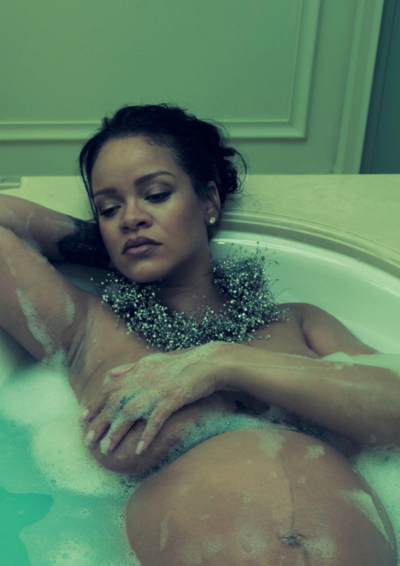 Беременная рианна голая, Певица рианна, Rihanna pregnant