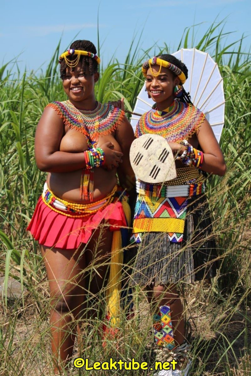 Африканские платья, Зулусские девушки, Африканские народы