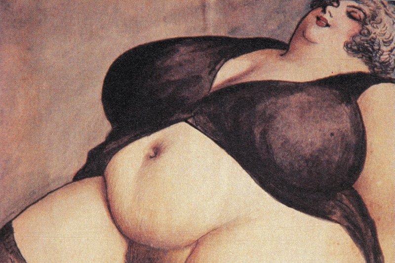 Эротические картины полных женщин
