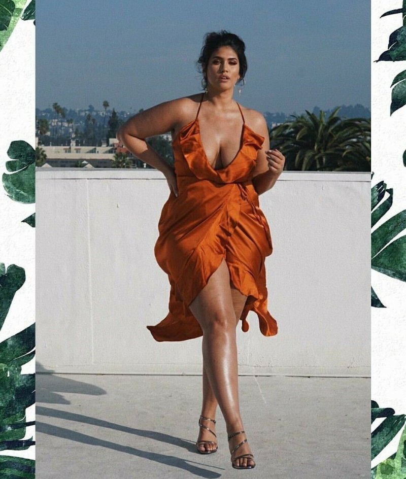 Латисия томас, Латисия томас модель plus size, Латисия томас в купальнике