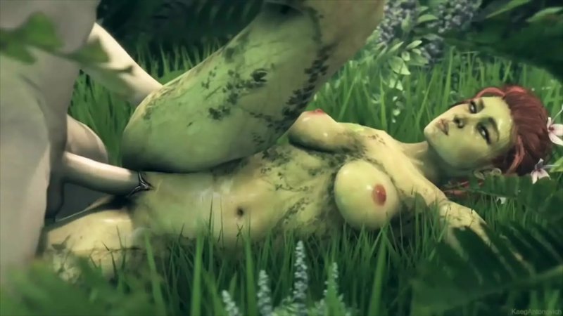 Injustice 2 хентай ядовитый плющ, Дриада ведьмак, Хентай