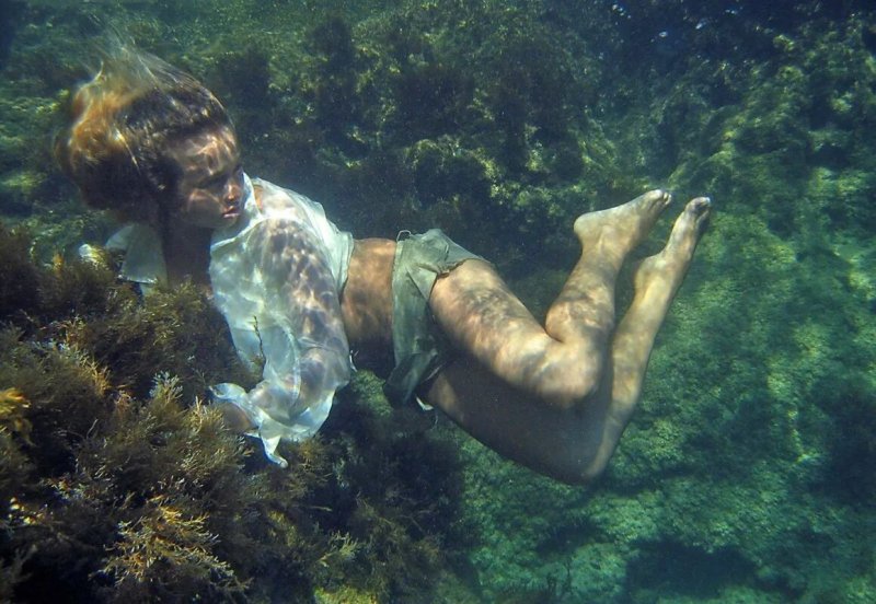 Девушка под водой, Подводные съёмки девушек, Подводная фотосессия