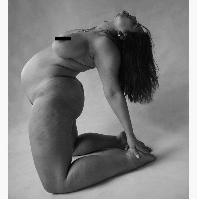 Плюс сайз эшли грэхем nude
