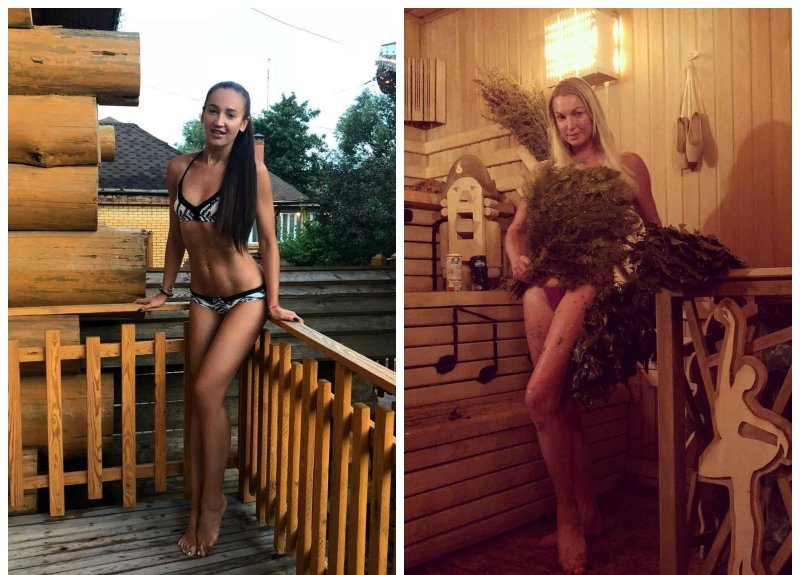 Бузова в бане, Анастасия волочкова баня веники, Банщик анастасии волочковой