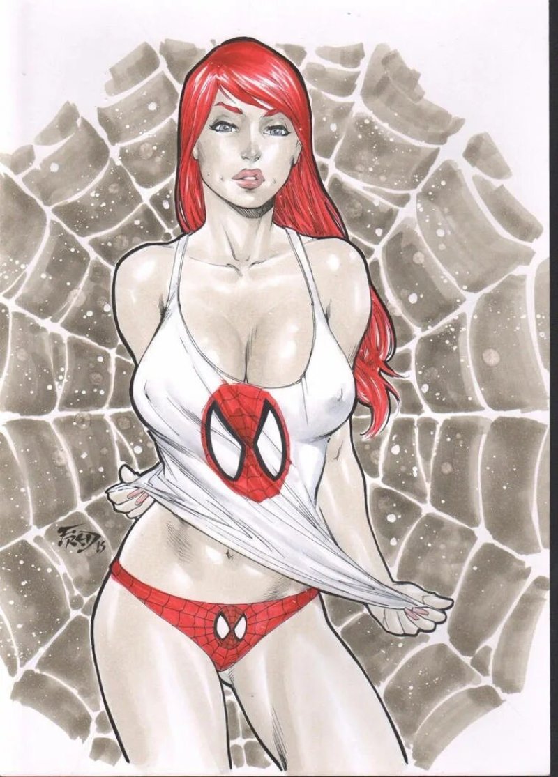 Мэри джейн уотсон, Mary jane watson, Голая мэри джейн
