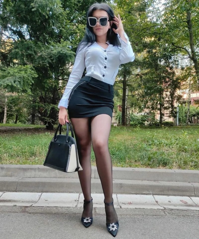Девушка, Юбка, Красивые дев