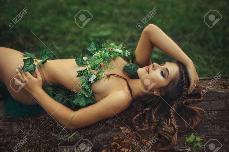 Лесная нимфа фотосессия
