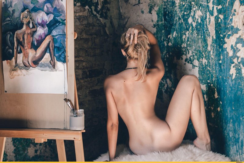 Эротика, Стиль ню, Голая фотосессия в квартире