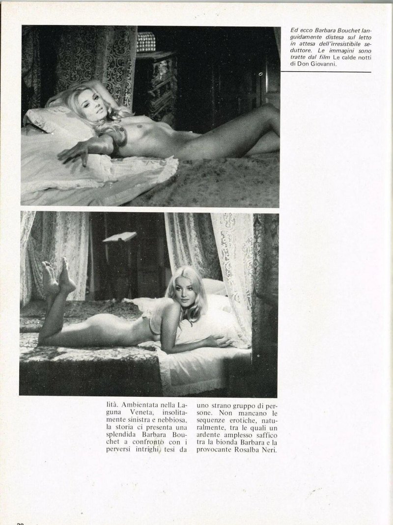 Барбара буше barbara bouchet ню