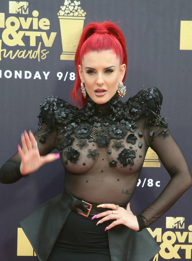 Justina valentine, Жустина валентайн, Обнаженные знаменитости