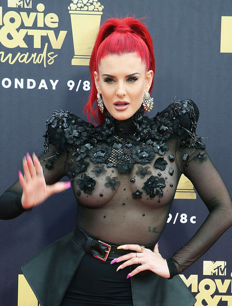 Justina valentine, Жустина валентайн, Обнаженные знаменитости