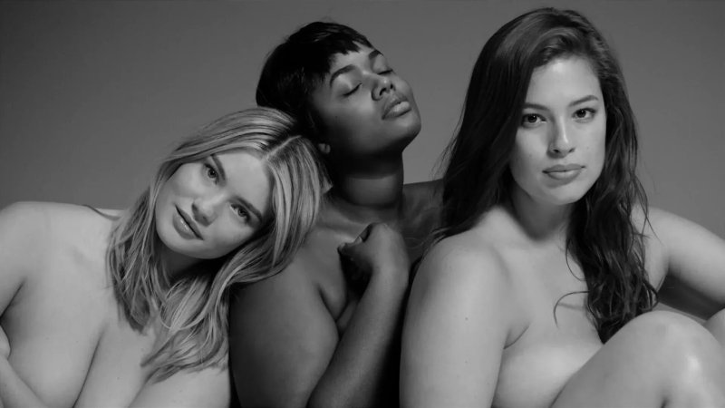 Плюс сайз эшли грэхем nude