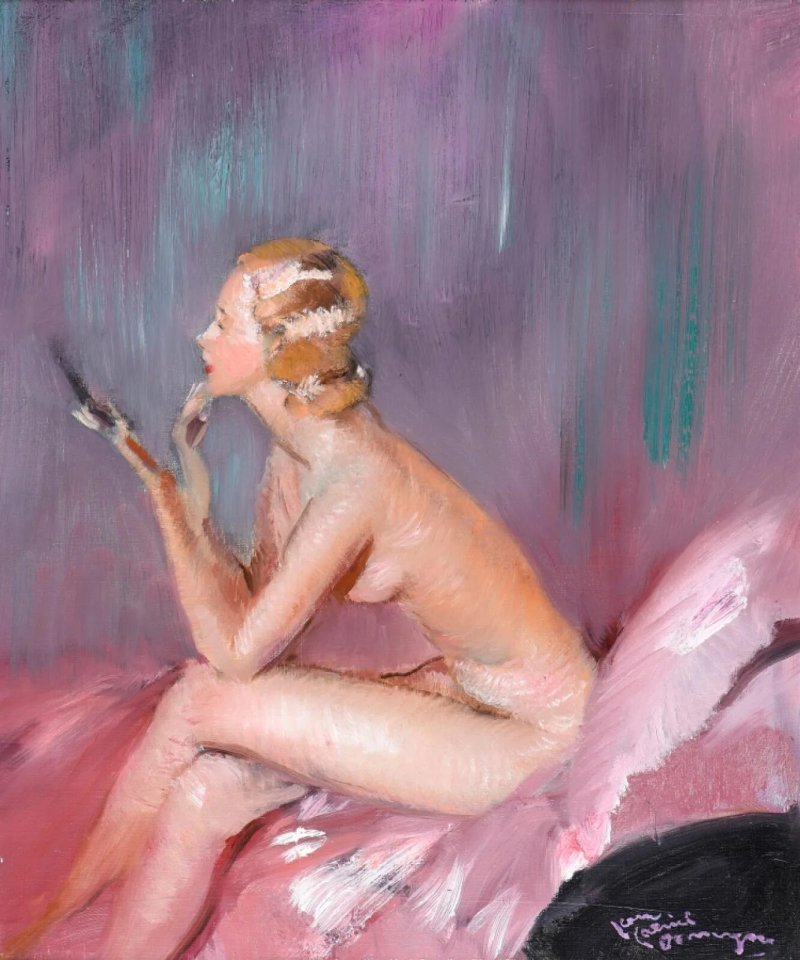 Художник jean-gabriel domergue